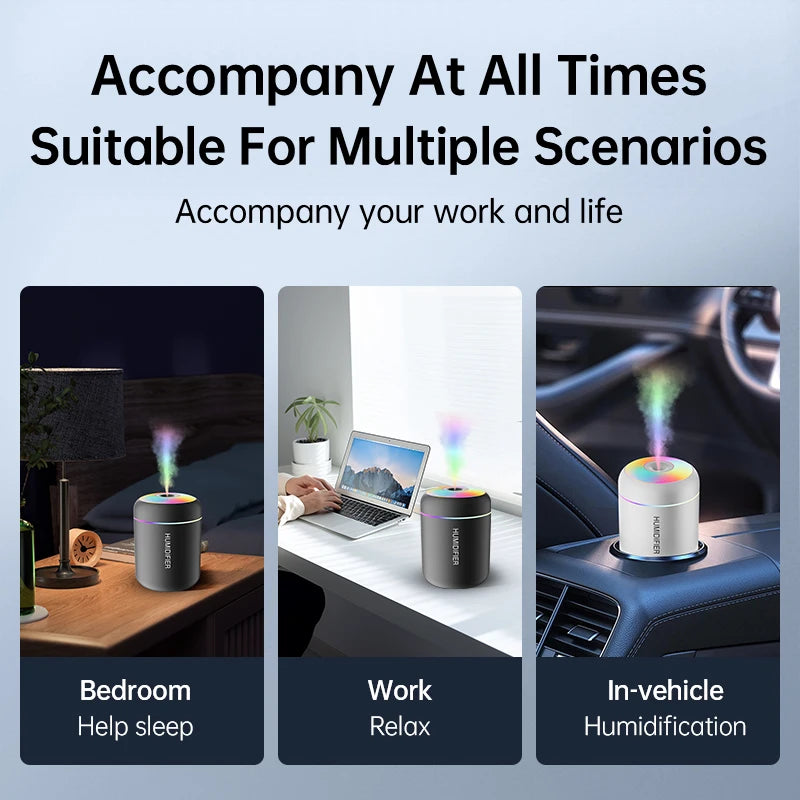 YARMES Mini USB Aroma Diffuser & Humidifier